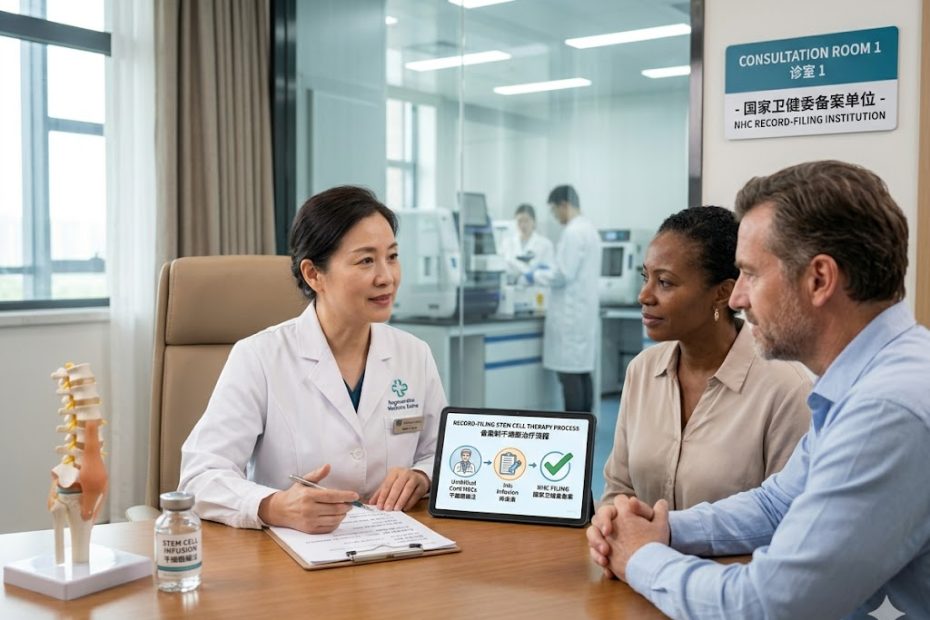 stem cell consultation china nhc filing